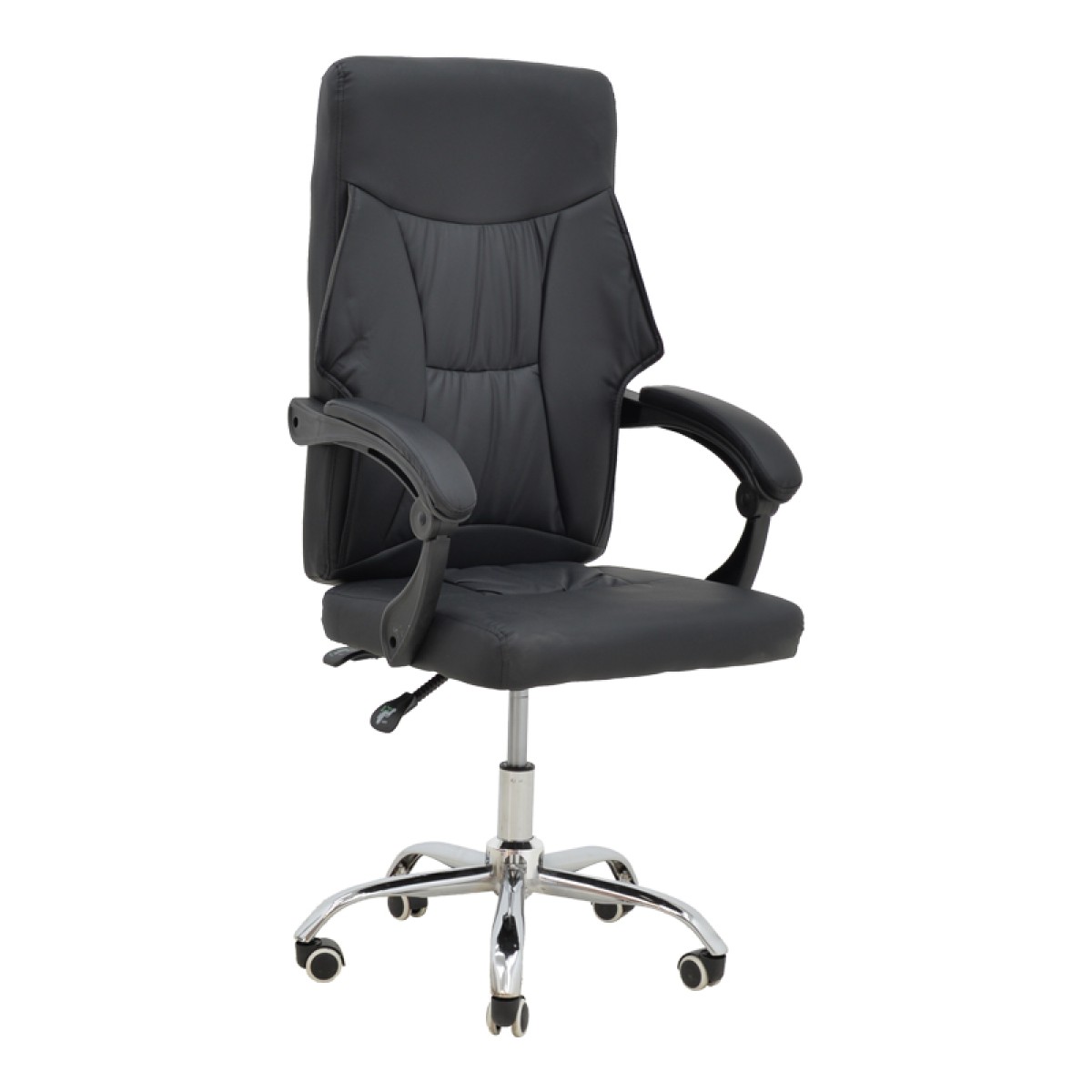 Καρέκλα γραφείου διευθυντή Glorin pakoworld μαύρο pu 60x68x128εκ Καρέκλα γραφείου διευθυντή Glorin pakoworld μαύρο pu 60x68x128εκ