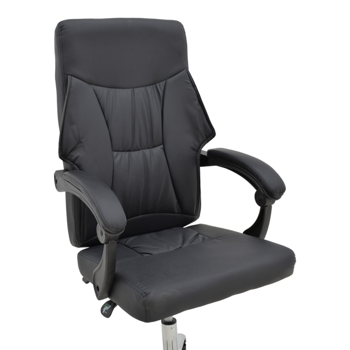 Καρέκλα γραφείου διευθυντή Glorin pakoworld μαύρο pu 60x68x128εκ Καρέκλα γραφείου διευθυντή Glorin pakoworld μαύρο pu 60x68x128εκ