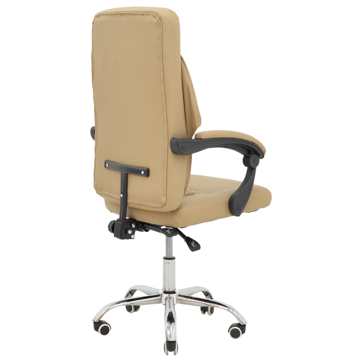 Καρέκλα γραφείου διευθυντή Glorin pakoworld μπεζ pu 60x68x128εκ Καρέκλα γραφείου διευθυντή Glorin pakoworld μπεζ pu 60x68x128εκ