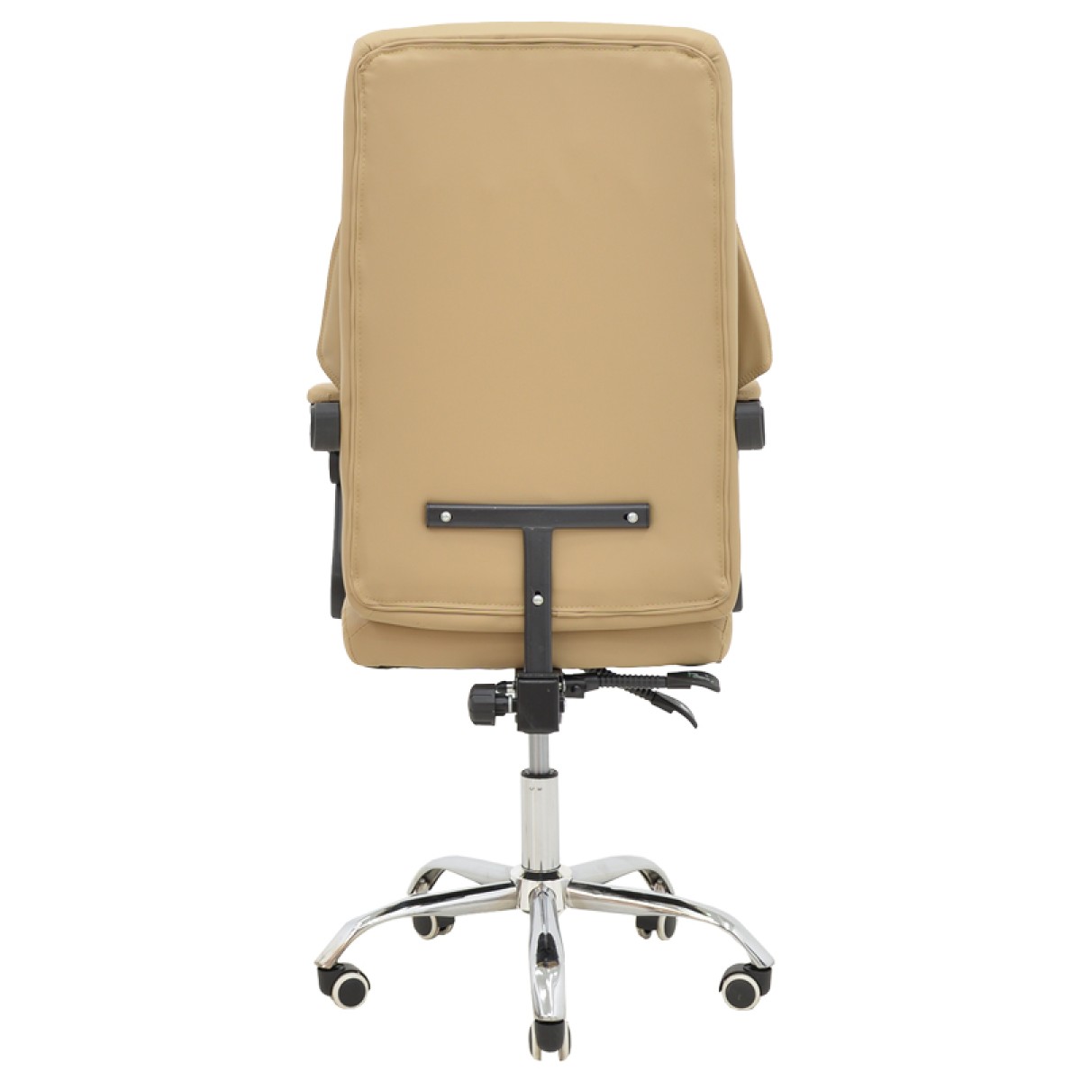Καρέκλα γραφείου διευθυντή Glorin pakoworld μπεζ pu 60x68x128εκ Καρέκλα γραφείου διευθυντή Glorin pakoworld μπεζ pu 60x68x128εκ