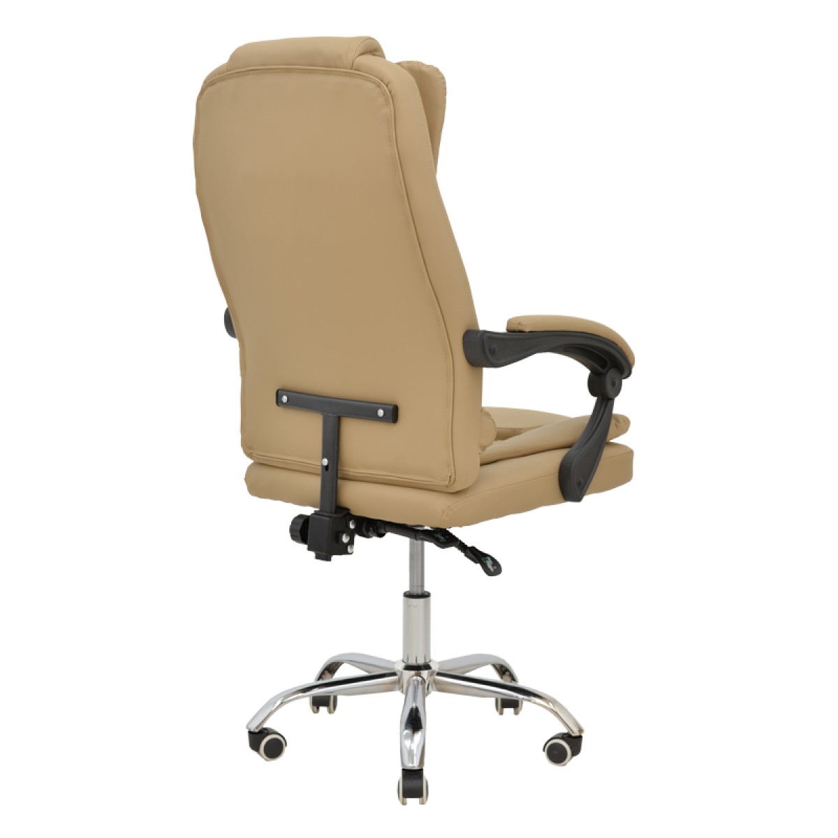 Καρέκλα γραφείου διευθυντή Toronsi pakoworld μπεζ pu 60x68x128εκ Καρέκλα γραφείου διευθυντή Toronsi pakoworld μπεζ pu 60x68x128εκ