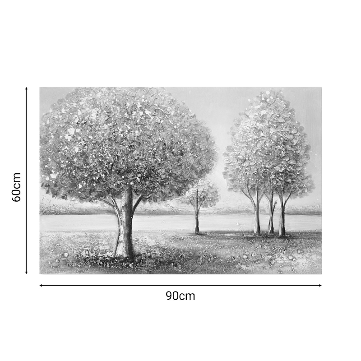 Πίνακας σε καμβά Forest Inart 90x3x60εκ Πίνακας σε καμβά Forest Inart 90x3x60εκ