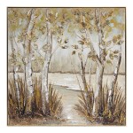 Πίνακας σε καμβά Leambre I Inart 102x4.5x102εκ Πίνακας σε καμβά Leambre I Inart 102x4.5x102εκ