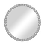 Καθρέπτης Mebel Inart ασημί pp Φ60x3.5εκ Καθρέπτης Mebel Inart ασημί pp Φ60x3.5εκ