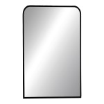 Καθρέπτης Classy Inart μαύρο αλουμίνιο 50x2.5x80εκ Καθρέπτης Classy Inart μαύρο αλουμίνιο 50x2.5x80εκ