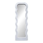 Καθρέπτης Spejo Inart λευκό PP 50x2.8x147.5εκ