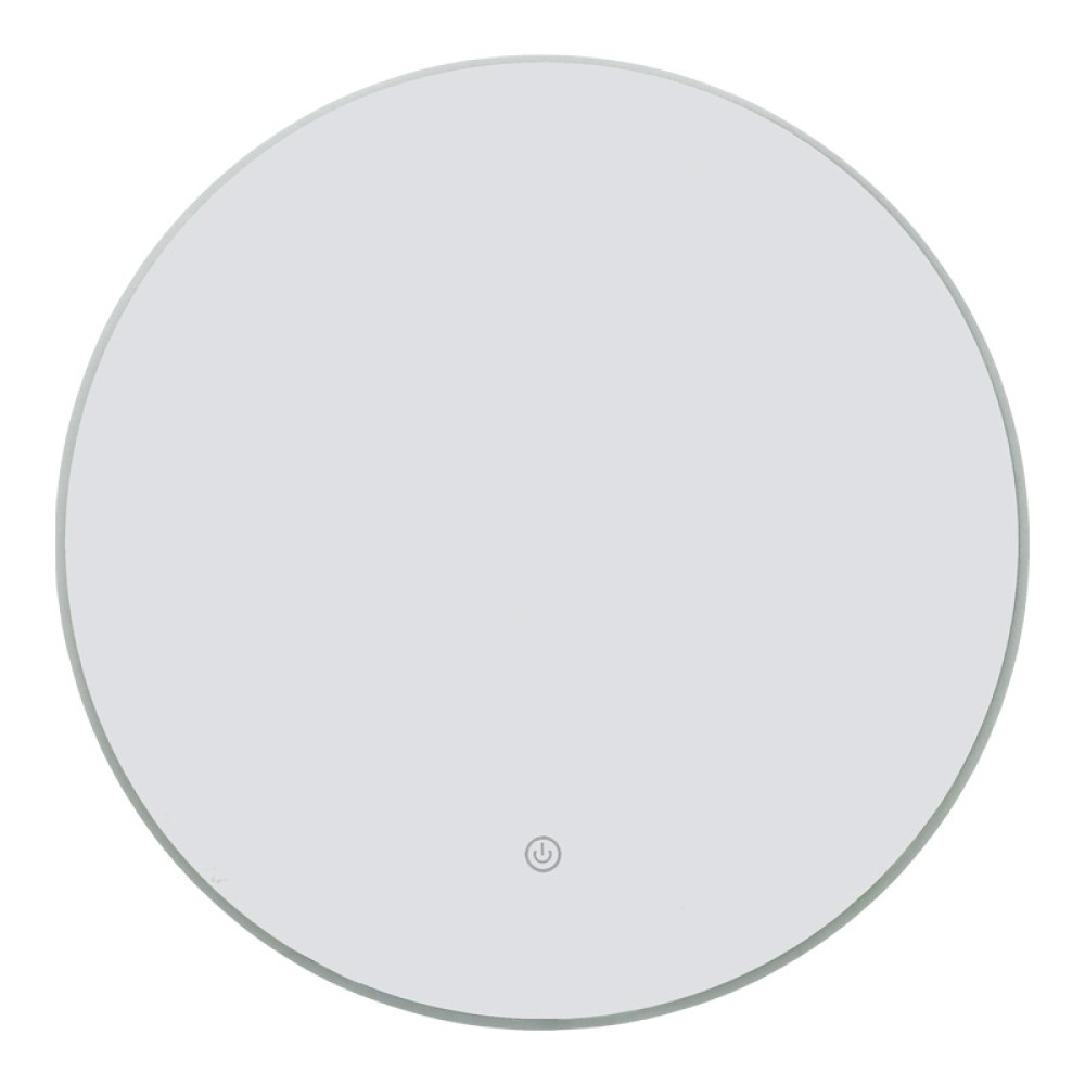 Καθρέπτης Led Lucox Inart pp-αλουμίνιο Φ60x3εκ