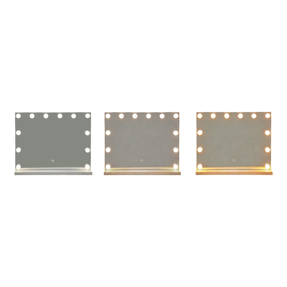Καθρέπτης Belia pakoworld led 80x12x62εκ