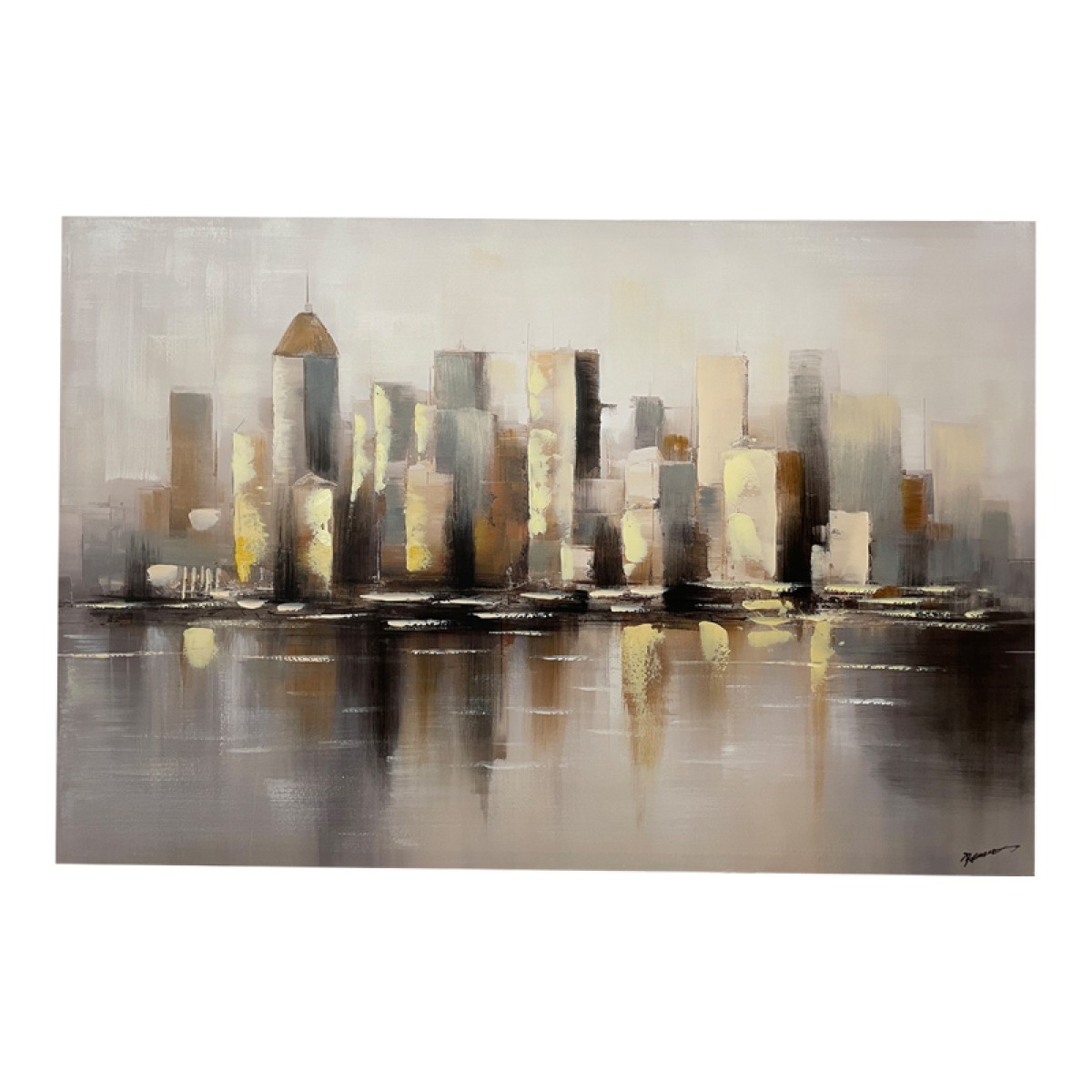 Πίνακας σε καμβά Scenery Inart 120x3x80εκ Πίνακας σε καμβά Scenery Inart 120x3x80εκ