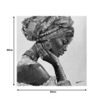 Πίνακας σε καμβά Jalo Inart με πλαίσιο 80x3.5x80εκ Πίνακας σε καμβά Jalo Inart με πλαίσιο 80x3.5x80εκ