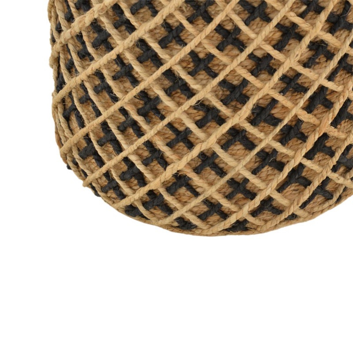 Σκαμπό Nelly Inart φυσικό 100% γιούτα 40x40x40εκ Σκαμπό Nelly Inart φυσικό 100% γιούτα 40x40x40εκ