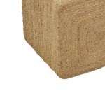 Σκαμπό Tresa Inart φυσικό 100% γιούτα 40x40x40εκ Σκαμπό Tresa Inart φυσικό 100% γιούτα 40x40x40εκ