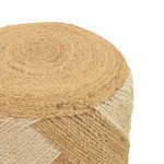 Σκαμπό Elision Inart φυσικό-μπεζ 100% γιούτα 40x40x40εκ Σκαμπό Elision Inart φυσικό-μπεζ 100% γιούτα 40x40x40εκ