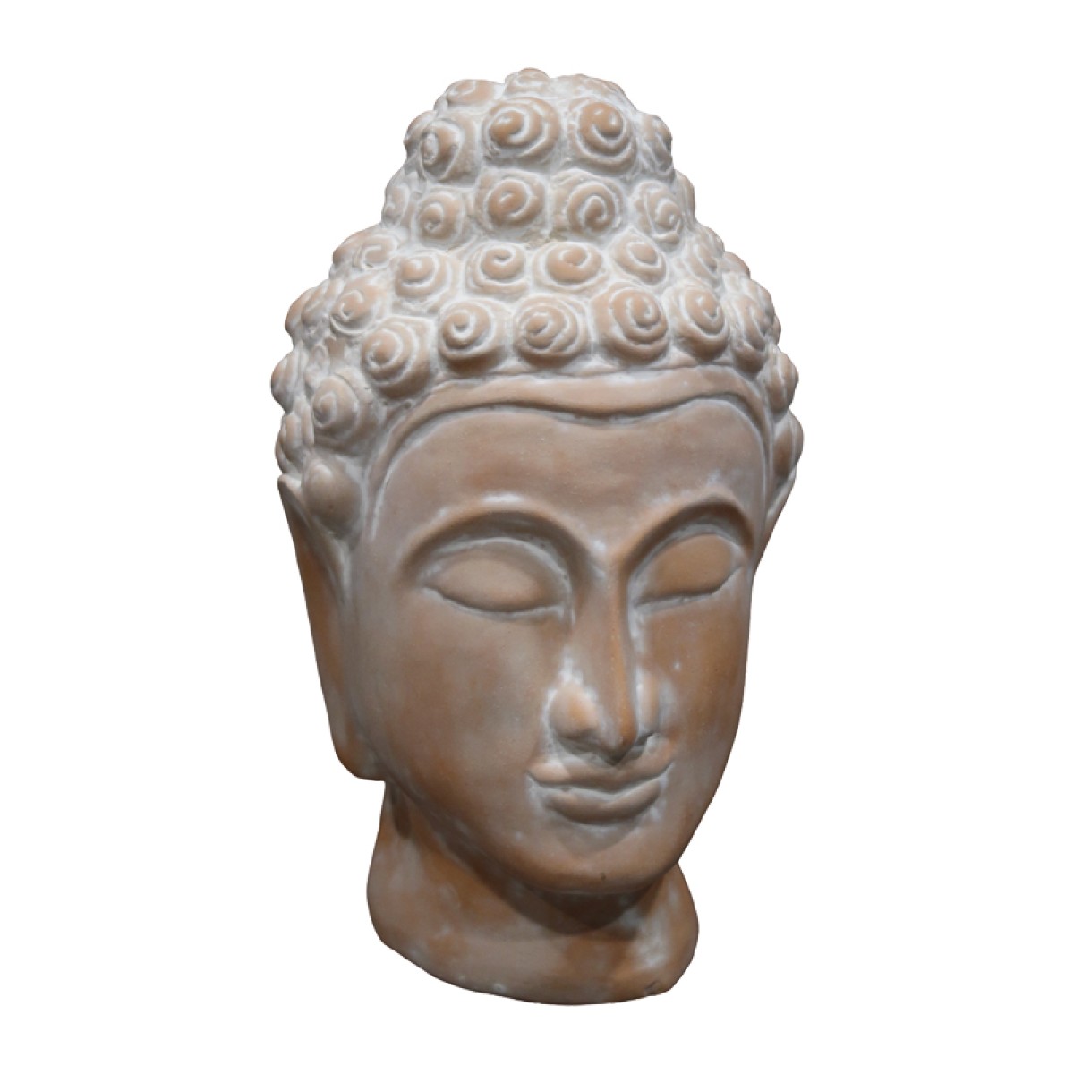 Επιτραπέζιο διακοσμητικό βούδας Rolia Inart γκρι terracotta 16x16x28εκ Επιτραπέζιο διακοσμητικό βούδας Rolia Inart γκρι terracotta 16x16x28εκ