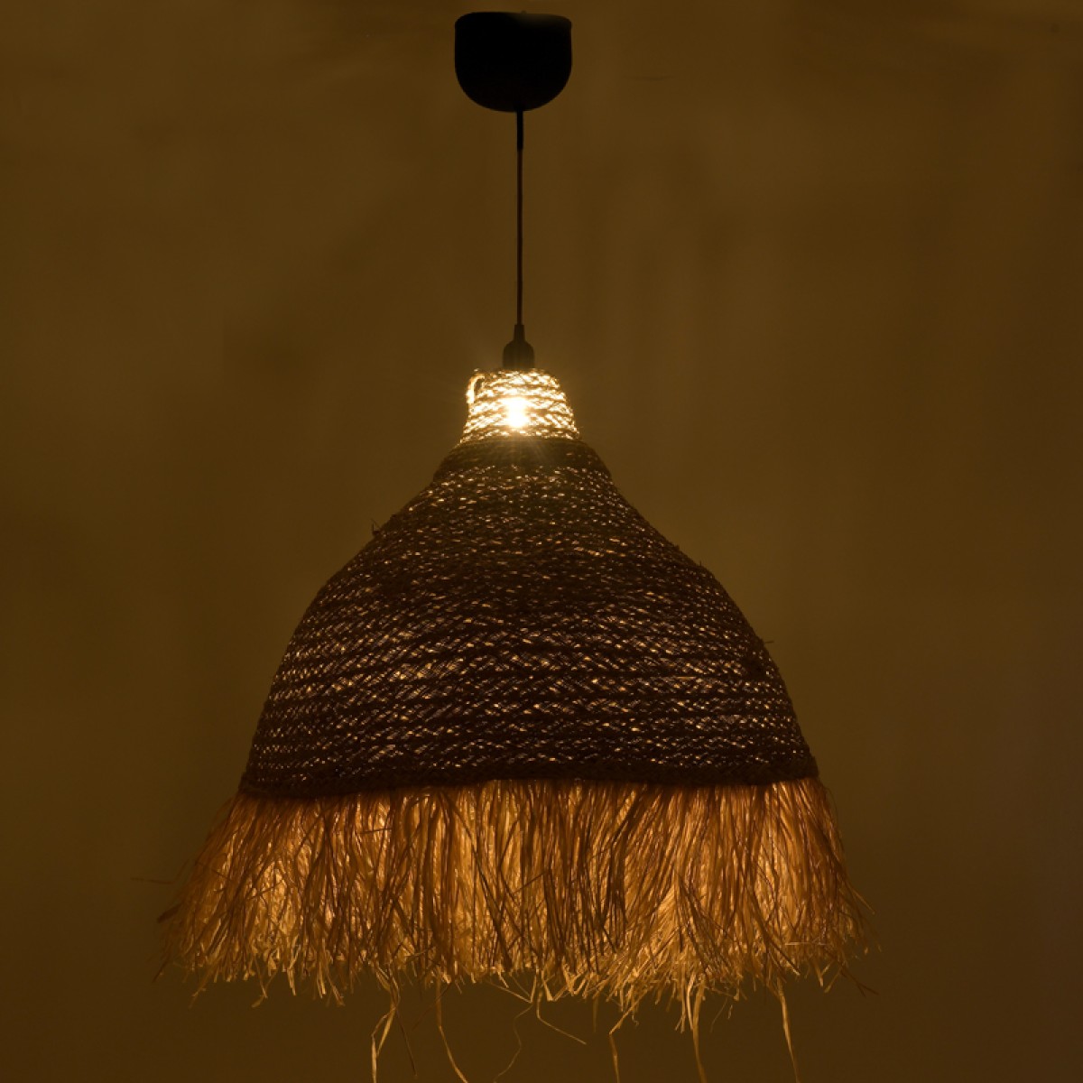 Φωτιστικό οροφής Boher Inart seagrass σε φυσική απόχρωση Φ60x99εκ Φωτιστικό οροφής Boher Inart seagrass σε φυσική απόχρωση Φ60x99εκ
