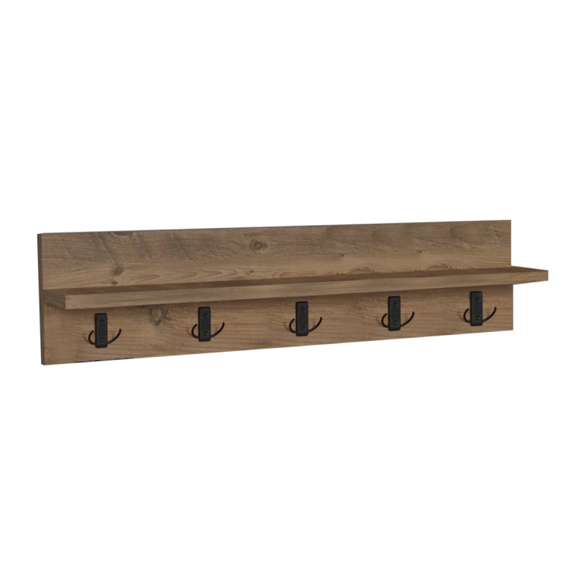 Κρεμάστρα τοίχου Esform pakoworld oak μελαμίνης 80x11x18εκ Κρεμάστρα τοίχου Esform pakoworld oak μελαμίνης 80x11x18εκ