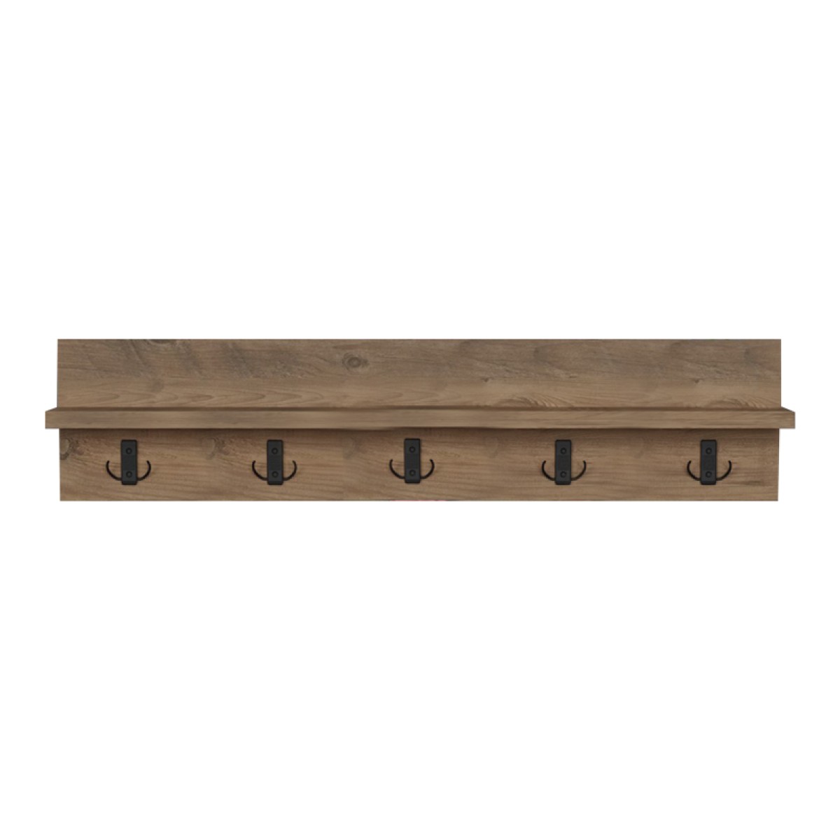 Κρεμάστρα τοίχου Esform pakoworld oak μελαμίνης 80x11x18εκ Κρεμάστρα τοίχου Esform pakoworld oak μελαμίνης 80x11x18εκ