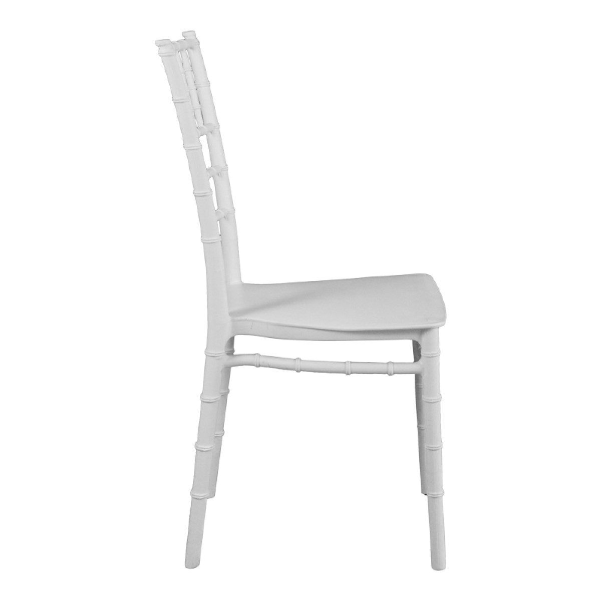Καρέκλα Tiffany pakoworld pp σε λευκή απόχρωση 40x40x88εκ Καρέκλα Tiffany pakoworld pp σε λευκή απόχρωση 40x40x88εκ