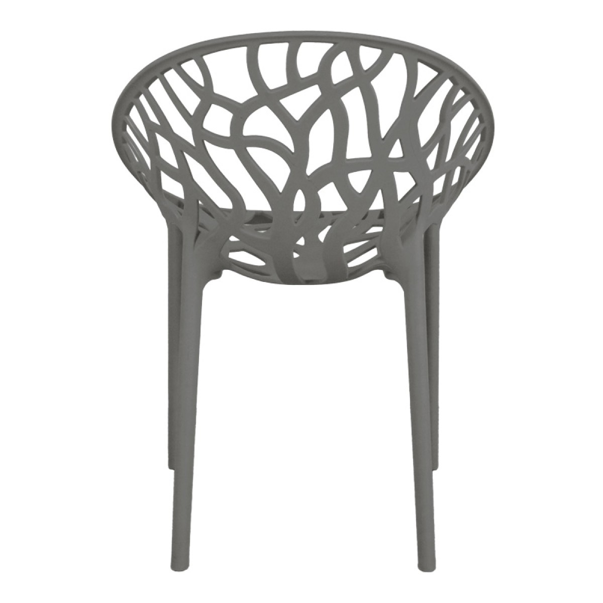 Πολυθρόνα Daren pakoworld pp σε ανθρακί απόχρωση 59x60x79,5εκ Πολυθρόνα Daren pakoworld pp σε ανθρακί απόχρωση 59x60x79,5εκ