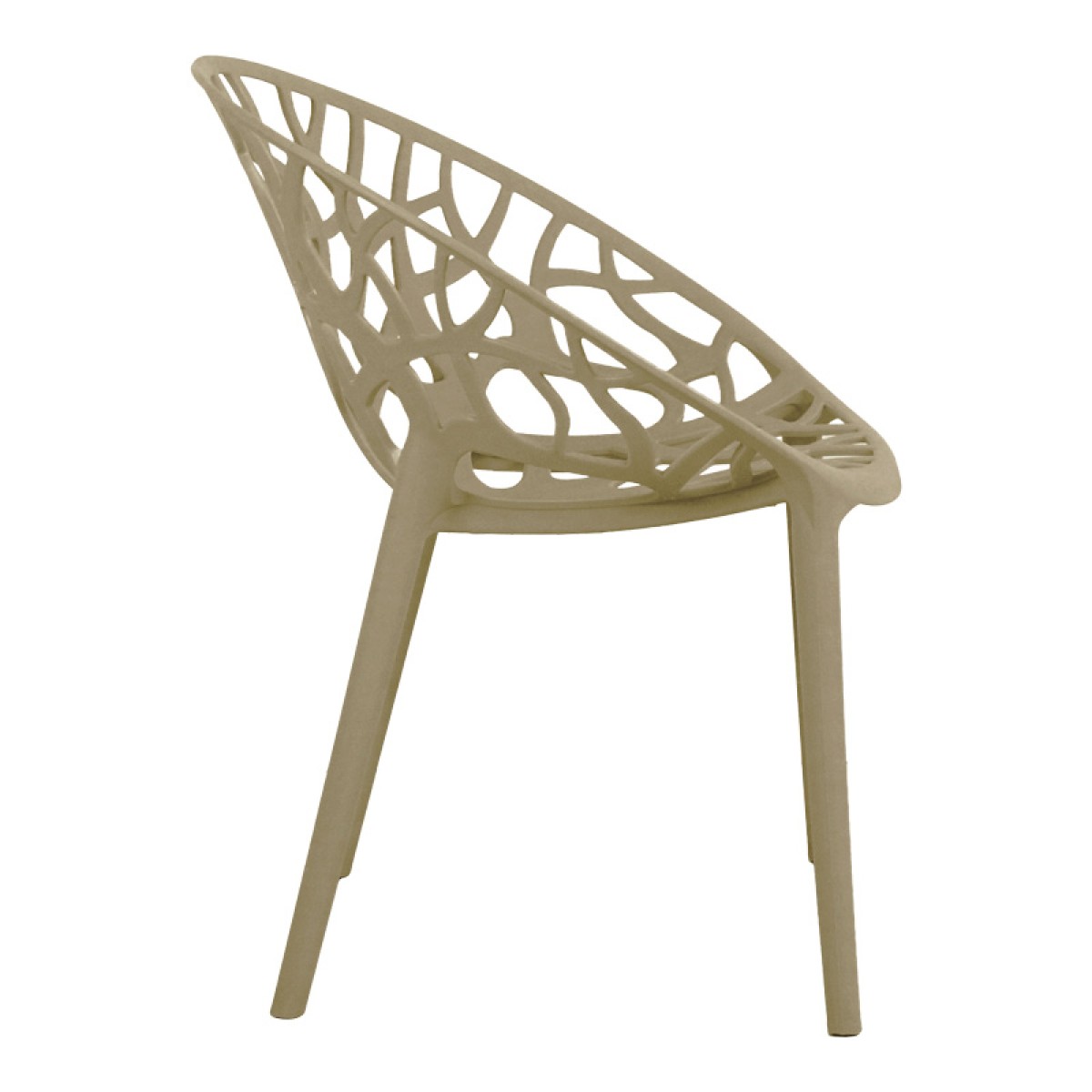 Πολυθρόνα Daren pakoworld pp σε cappuccino απόχρωση 59x60x79,5εκ Πολυθρόνα Daren pakoworld pp σε cappuccino απόχρωση 59x60x79,5εκ