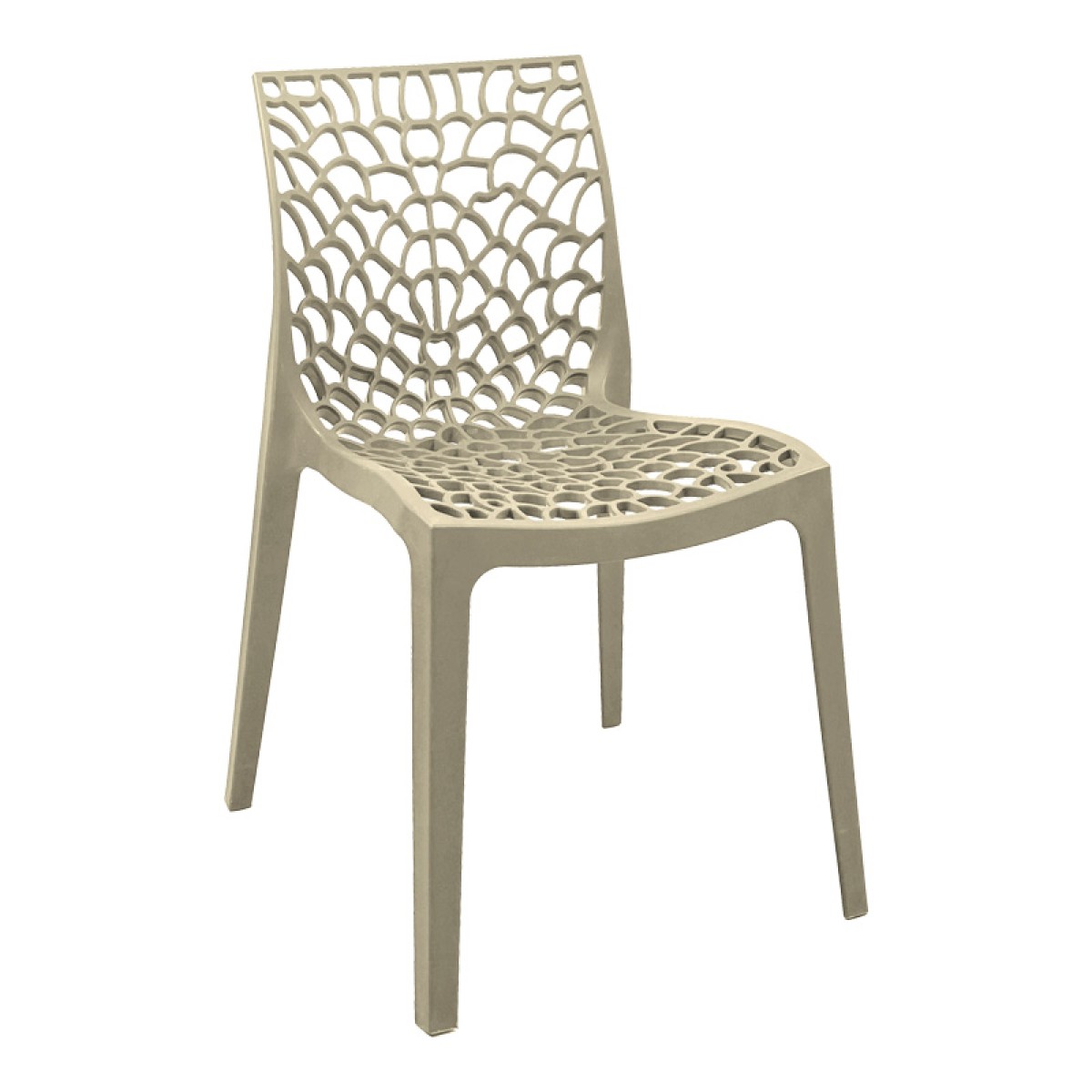 Καρέκλα στοιβαζόμενη Hush pakoworld pp σε cappuccino απόχρωση 50x57x81εκ Καρέκλα στοιβαζόμενη Hush pakoworld pp σε cappuccino απόχρωση 50x57x81εκ