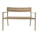 Παγκάκι διθέσιο Cadrin pakoworld cappuccino PP 117x60x83εκ