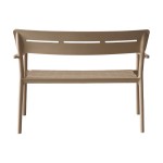 Παγκάκι διθέσιο Cadrin pakoworld cappuccino PP 117x60x83εκ