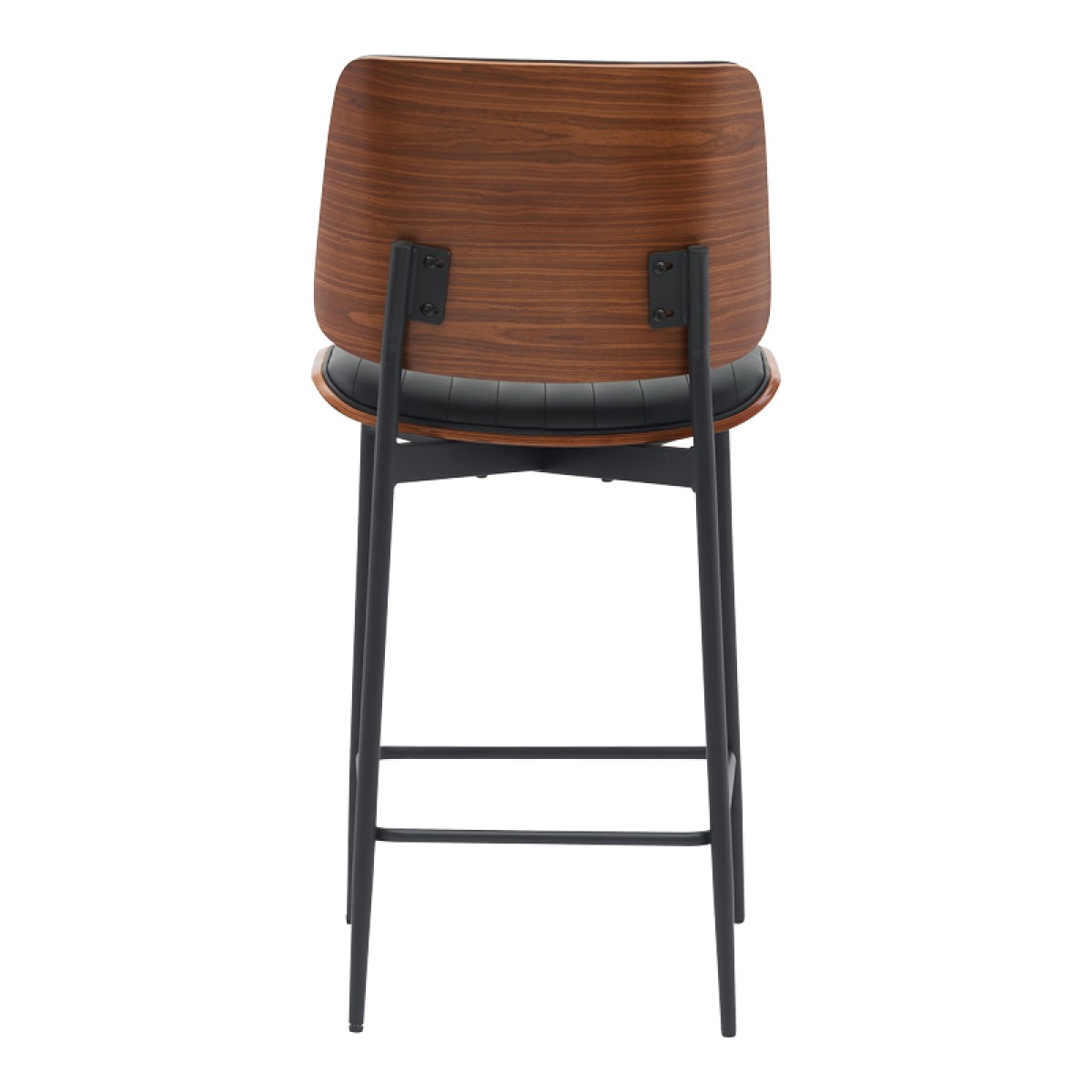 Σκαμπό-μπαρ Kathy pakoworld μαύρο pu-καρυδί μέταλλο 48.5x52.5x96εκ Σκαμπό-μπαρ Kathy pakoworld μαύρο pu-καρυδί μέταλλο 48.5x52.5x96εκ