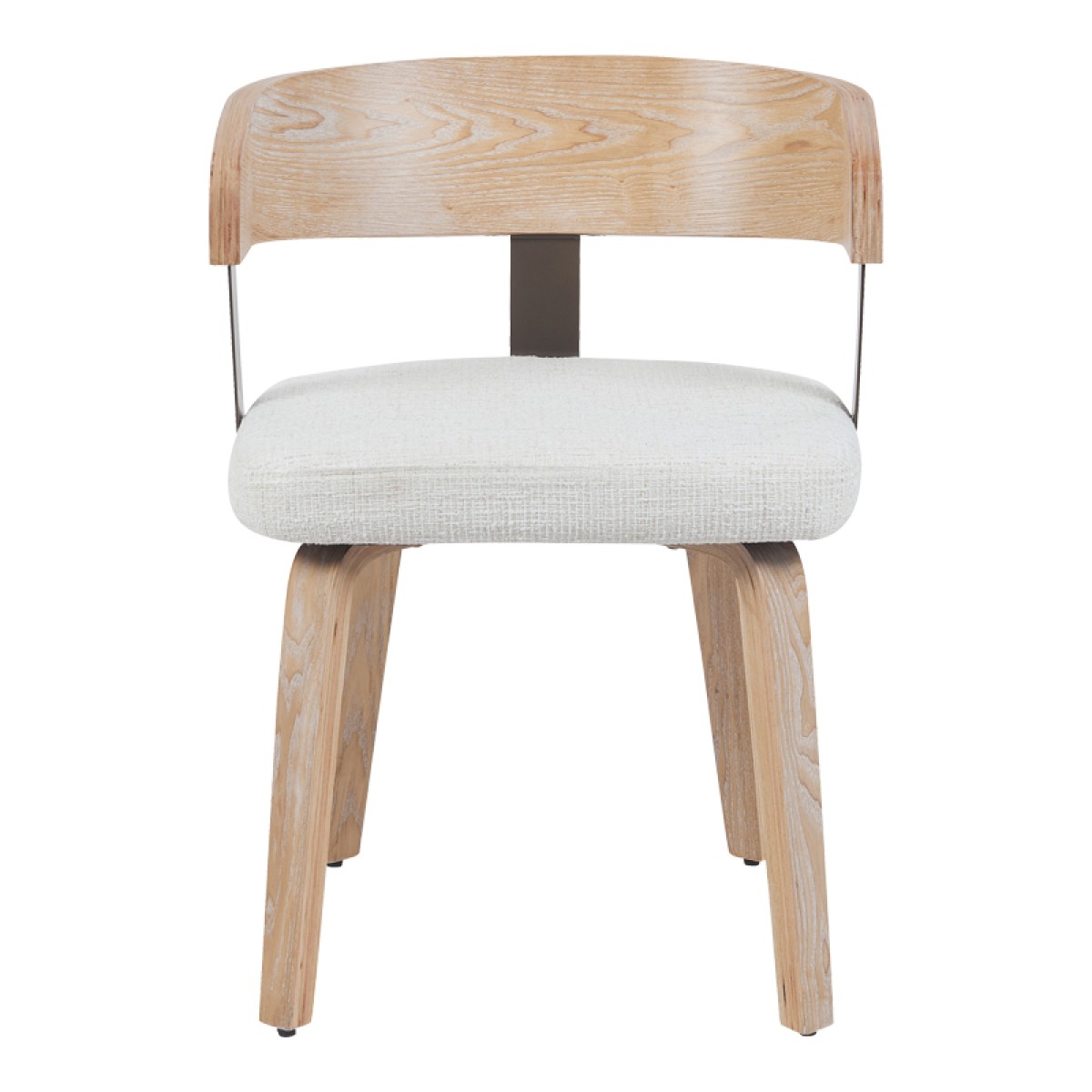 Πολυθρόνα Anesy pakoworld μέταλλο-ξύλο με ύφασμα σε μπεζ απόχρωση 53.5x51x72εκ