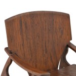 Πολυθρόνα Brazin pakoworld καρυδί teak ξύλο 72x71x77εκ Πολυθρόνα Brazin pakoworld καρυδί teak ξύλο 72x71x77εκ