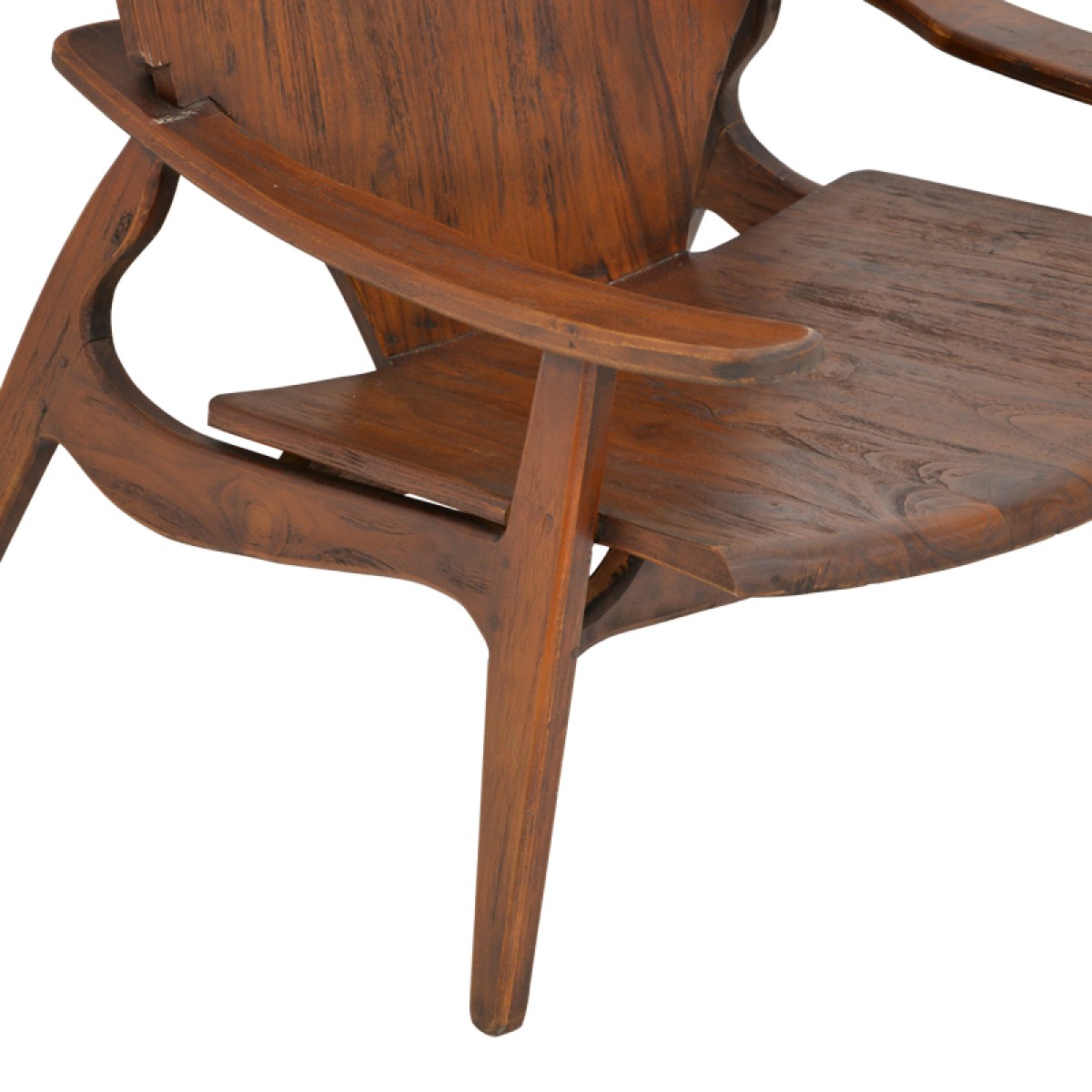 Πολυθρόνα Brazin pakoworld καρυδί teak ξύλο 72x71x77εκ Πολυθρόνα Brazin pakoworld καρυδί teak ξύλο 72x71x77εκ