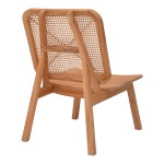 Πολυθρόνα Viborg pakoworld φυσικό teak ξύλο-φυσικό rattan 60x75x87εκ Πολυθρόνα Viborg pakoworld φυσικό teak ξύλο-φυσικό rattan 60x75x87εκ