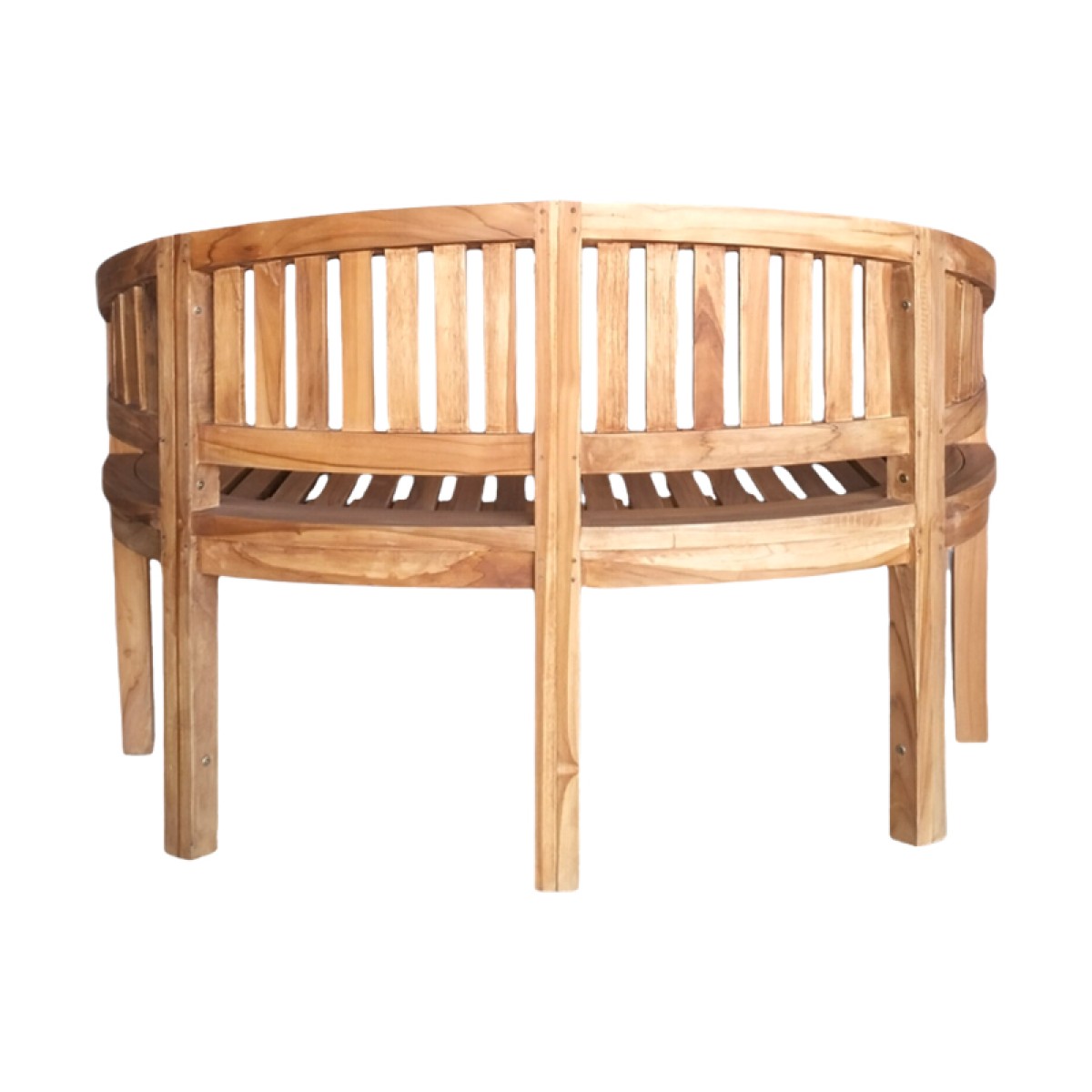 Καναπές διθέσιος Coren pakoworld φυσικό teak ξύλο 130x61x87εκ Καναπές διθέσιος Coren pakoworld φυσικό teak ξύλο 130x61x87εκ