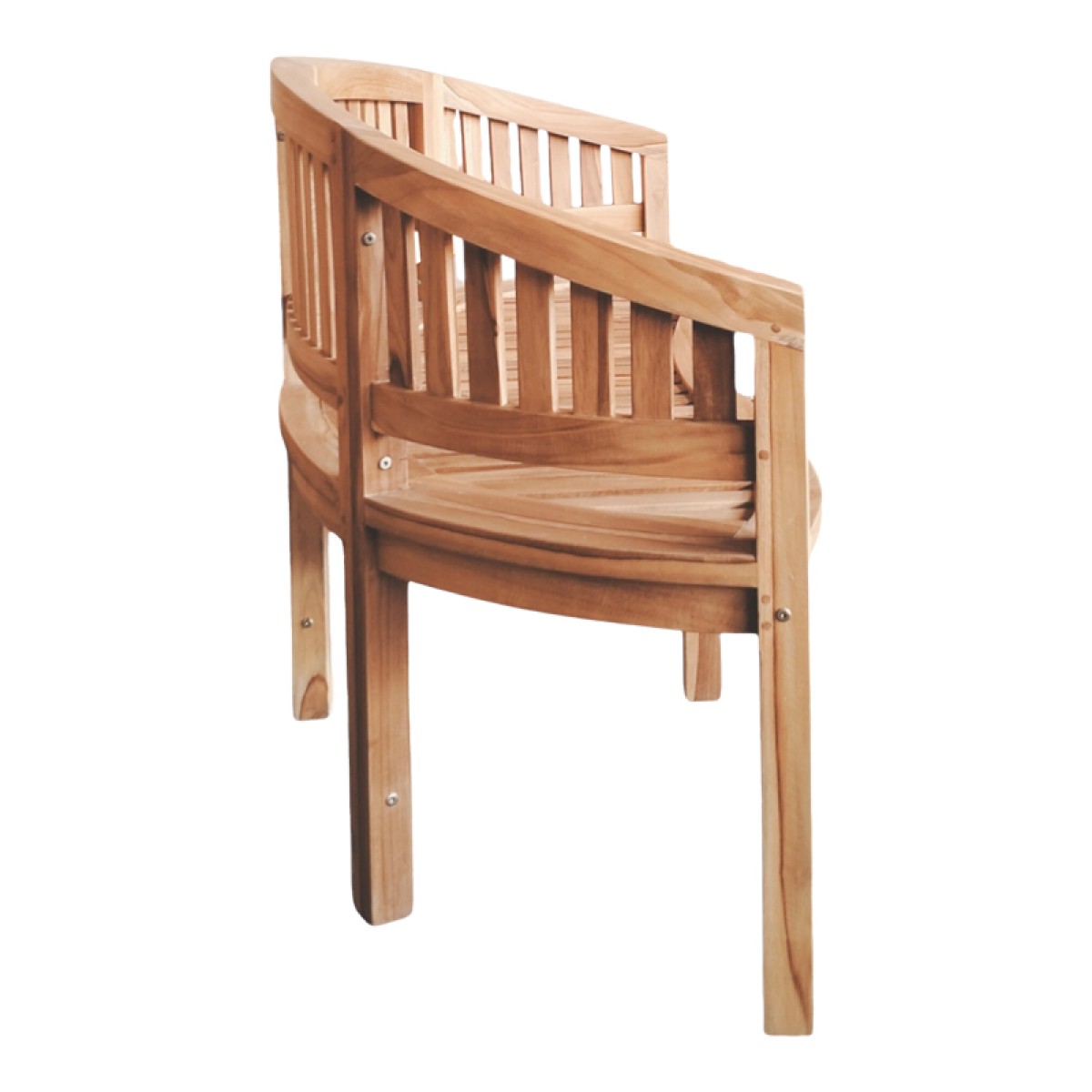 Καναπές τριθέσιος Coren pakoworld φυσικό teak ξύλο 150x61x87εκ Καναπές τριθέσιος Coren pakoworld φυσικό teak ξύλο 150x61x87εκ