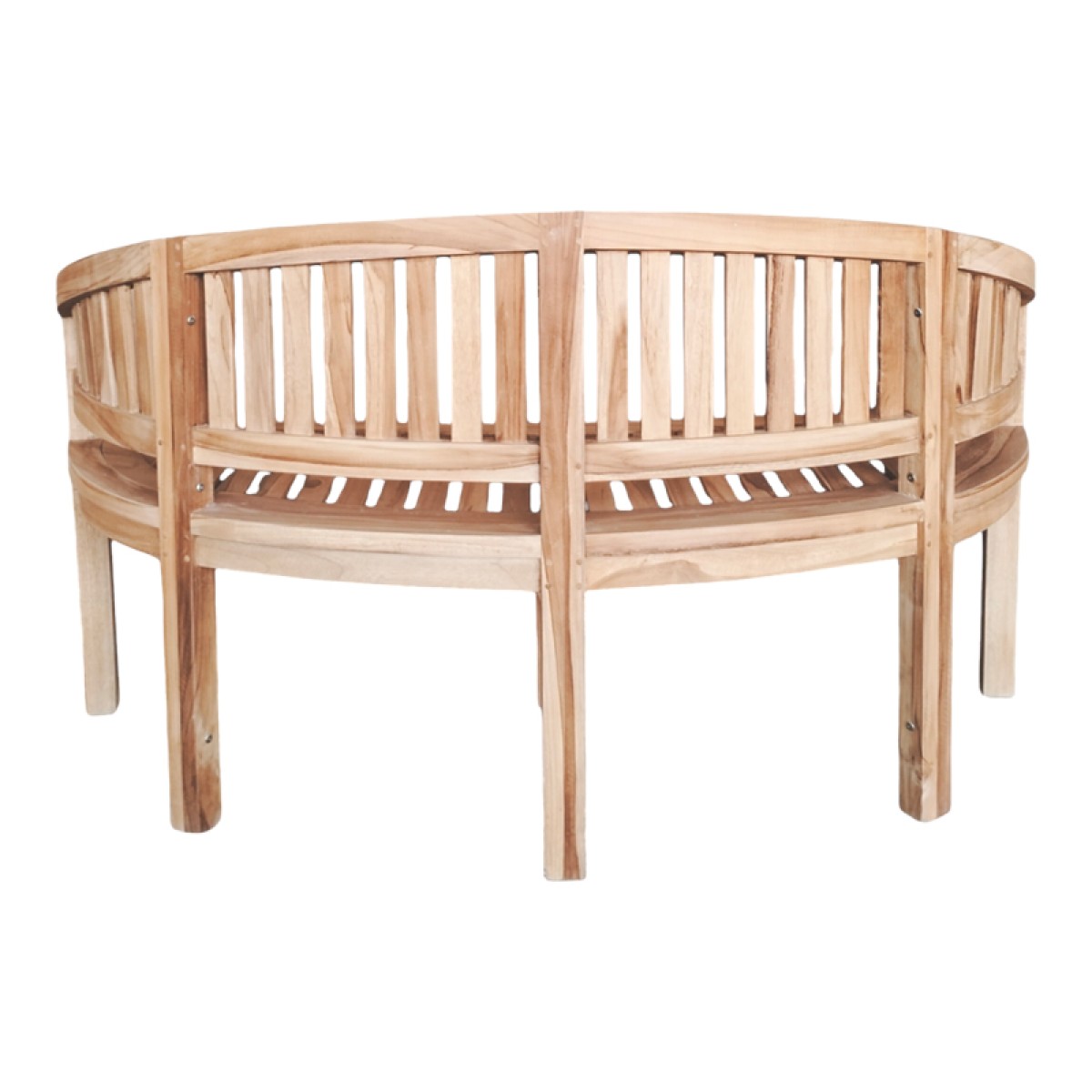 Καναπές τριθέσιος Coren pakoworld φυσικό teak ξύλο 150x61x87εκ Καναπές τριθέσιος Coren pakoworld φυσικό teak ξύλο 150x61x87εκ