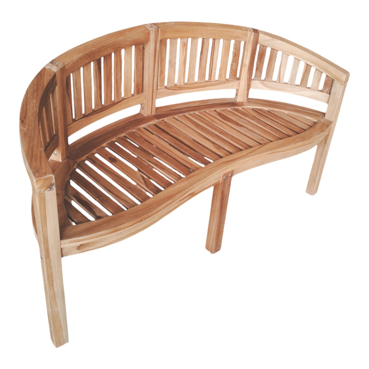 Καναπές τριθέσιος Coren pakoworld φυσικό teak ξύλο 150x61x87εκ Καναπές τριθέσιος Coren pakoworld φυσικό teak ξύλο 150x61x87εκ