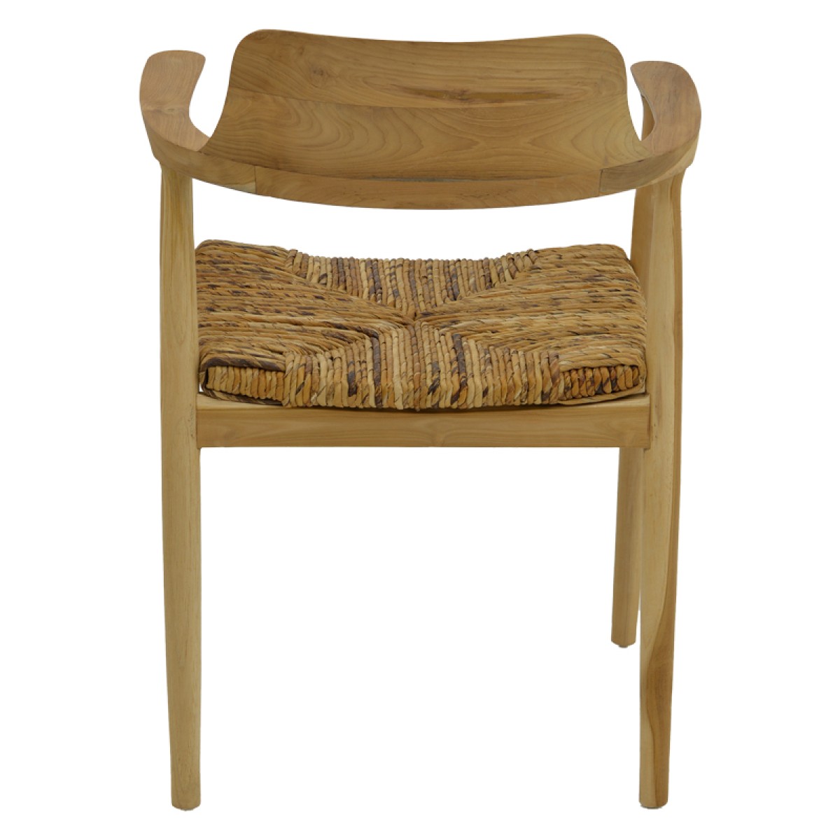 Πολυθρόνα Denverone pakoworld φυσικό teak ξύλο και ψάθα 57x54x79εκ Πολυθρόνα Denverone pakoworld φυσικό teak ξύλο και ψάθα 57x54x79εκ