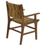 Πολυθρόνα Refane pakoworld φυσικό teak ξύλο-ψάθα 55x60x85εκ Πολυθρόνα Refane pakoworld φυσικό teak ξύλο-ψάθα 55x60x85εκ