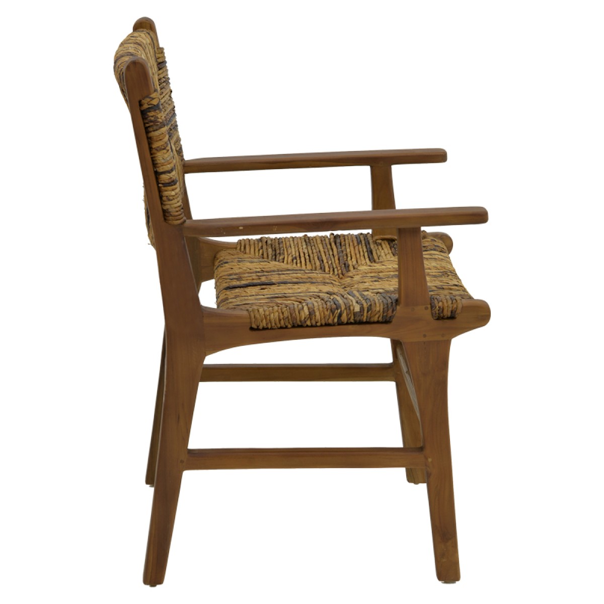 Πολυθρόνα Refane pakoworld φυσικό teak ξύλο-ψάθα 55x60x85εκ Πολυθρόνα Refane pakoworld φυσικό teak ξύλο-ψάθα 55x60x85εκ
