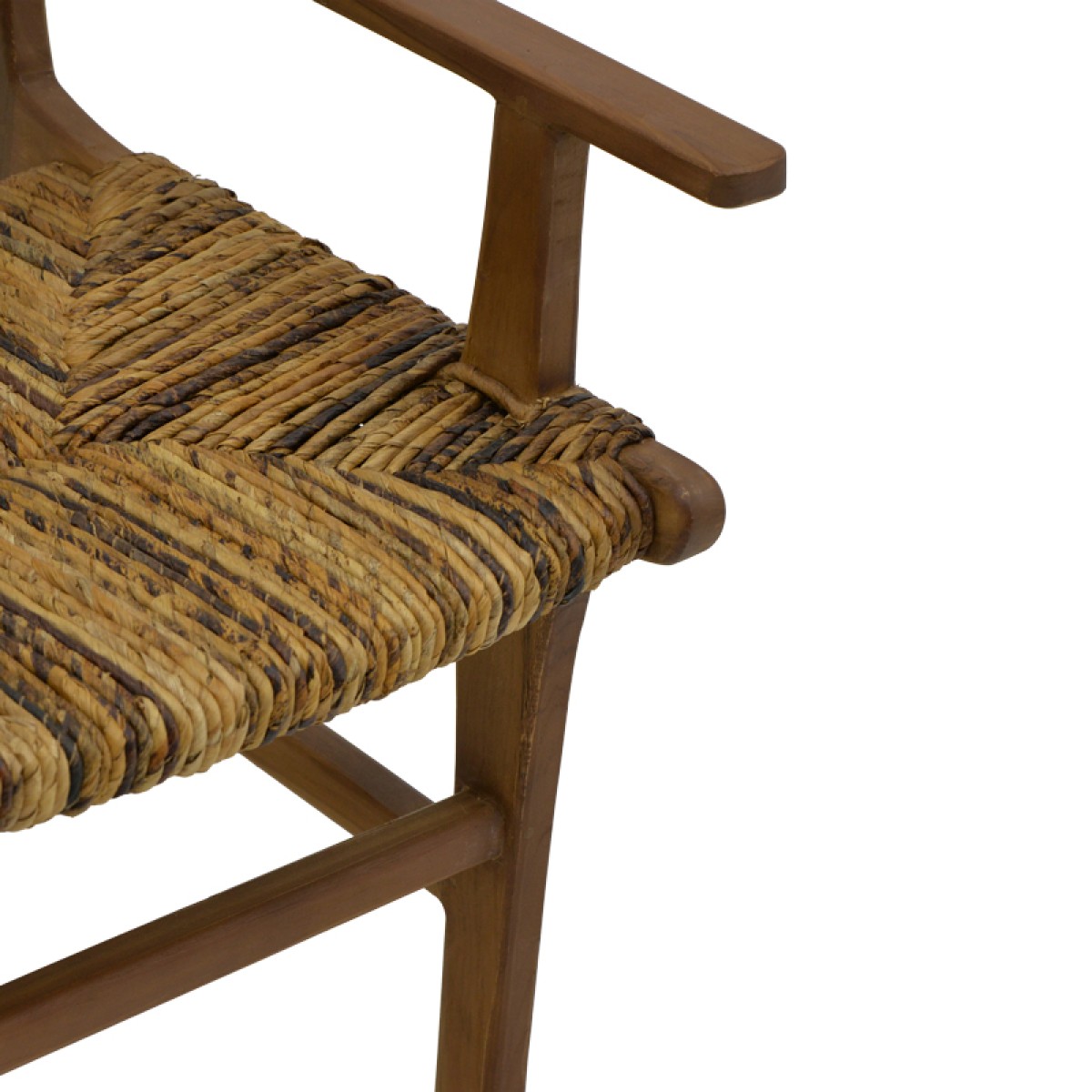 Πολυθρόνα Refane pakoworld φυσικό teak ξύλο-ψάθα 55x60x85εκ Πολυθρόνα Refane pakoworld φυσικό teak ξύλο-ψάθα 55x60x85εκ
