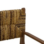 Πολυθρόνα Refane pakoworld φυσικό teak ξύλο-ψάθα 55x60x85εκ Πολυθρόνα Refane pakoworld φυσικό teak ξύλο-ψάθα 55x60x85εκ