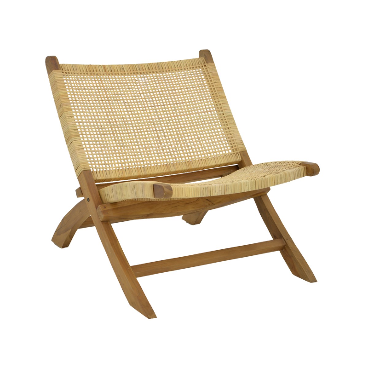 Πολυθρόνα Jerenze pakoworld φυσικό teak ξύλο-φυσικό rattan 65x78x68εκ Πολυθρόνα Jerenze pakoworld φυσικό teak ξύλο-φυσικό rattan 65x78x68εκ