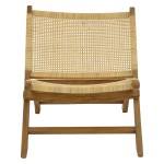 Πολυθρόνα Jerenze pakoworld φυσικό teak ξύλο-φυσικό rattan 65x78x68εκ Πολυθρόνα Jerenze pakoworld φυσικό teak ξύλο-φυσικό rattan 65x78x68εκ