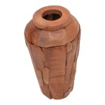 Διακοσμητικό βάζο Archean pakoworld teak ξύλο σε φυσική απόχρωση Φ30x80εκ Διακοσμητικό βάζο Archean pakoworld teak ξύλο σε φυσική απόχρωση Φ30x80εκ