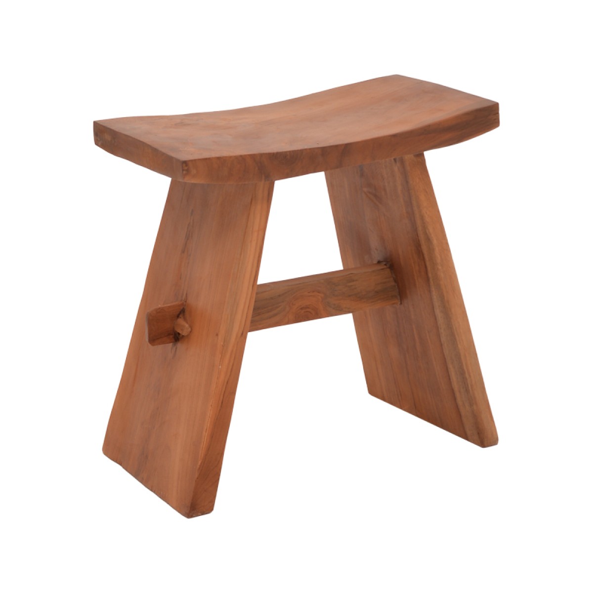 Σκαμπό Shogun pakoworld teak ξύλο σε φυσική απόχρωση 46x28x46εκ Σκαμπό Shogun pakoworld teak ξύλο σε φυσική απόχρωση 46x28x46εκ