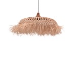 Φωτιστικό οροφής Borobe Inart sisal σε φυσικό χρώμα Φ60x35εκ Φωτιστικό οροφής Borobe Inart sisal σε φυσικό χρώμα Φ60x35εκ