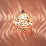 Φωτιστικό οροφής Koronse Inart sisal σε φυσικό χρώμα Φ55x68εκ Φωτιστικό οροφής Koronse Inart sisal σε φυσικό χρώμα Φ55x68εκ