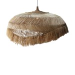 Φωτιστικό οροφής Izert Inart sisal σε φυσικό χρώμα Φ110x65εκ Φωτιστικό οροφής Izert Inart sisal σε φυσικό χρώμα Φ110x65εκ
