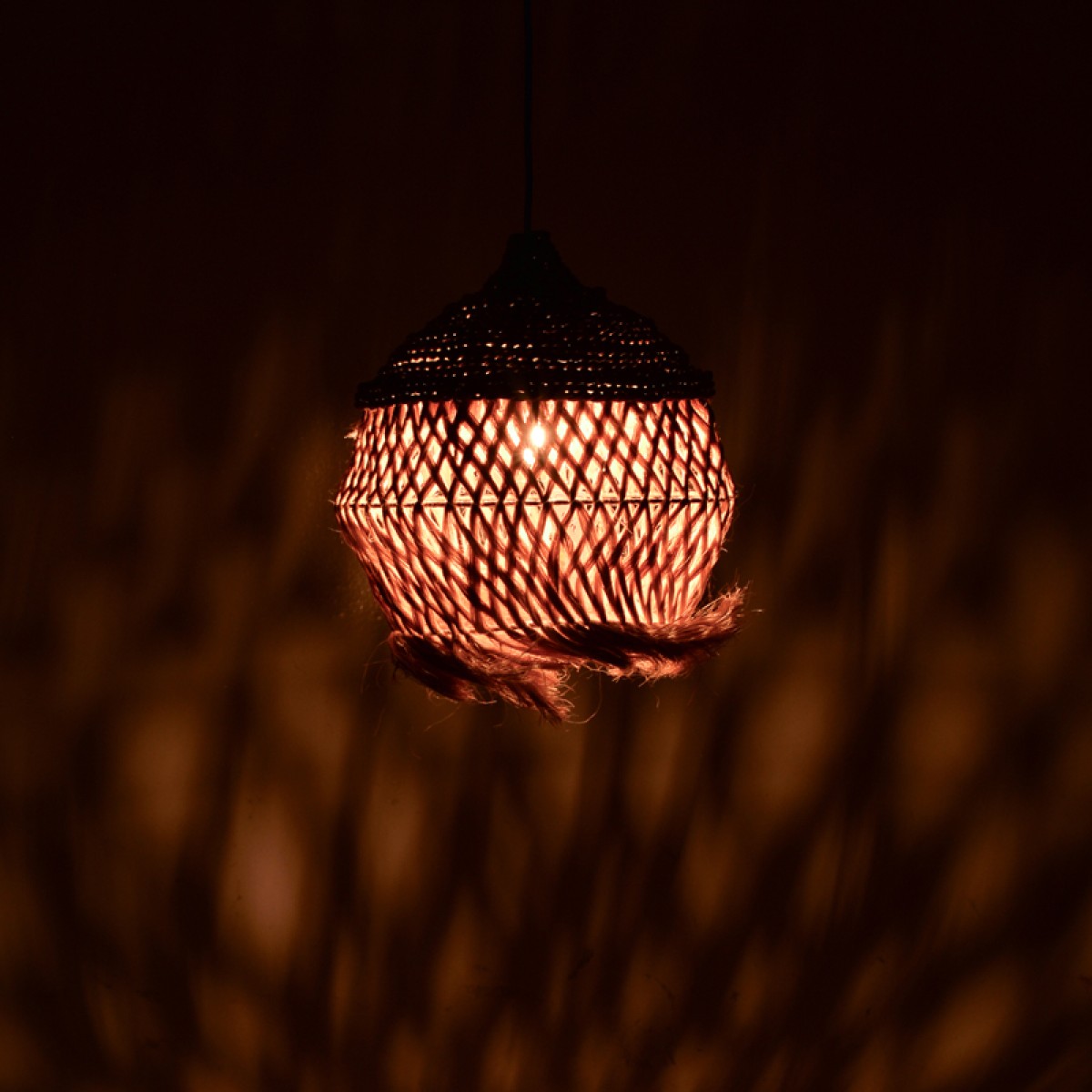 Φωτιστικό οροφής Fiorine Inart abaca σε φυσικό χρώμα Φ55x70εκ Φωτιστικό οροφής Fiorine Inart abaca σε φυσικό χρώμα Φ55x70εκ