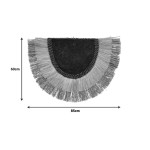 Διακοσμητικό τοίχου Pedrine Inart seagrass-abaca σε φυσικό χρώμα 85x60x6εκ Διακοσμητικό τοίχου Pedrine Inart seagrass-abaca σε φυσικό χρώμα 85x60x6εκ